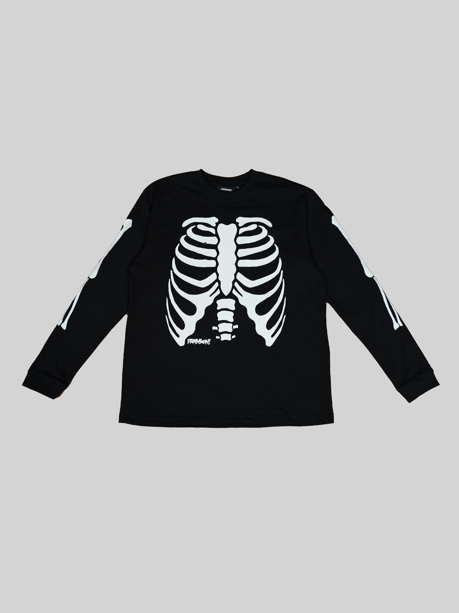 DAMNSON SKELETON LS FRONT WEB