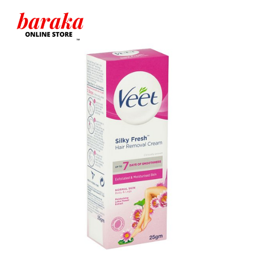Veet Silky Fresh Hair Removal Cream Normal Skin 25g – Baraka Online Store