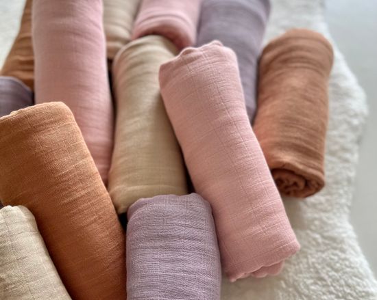 Solid Color Swaddles | Little Pea