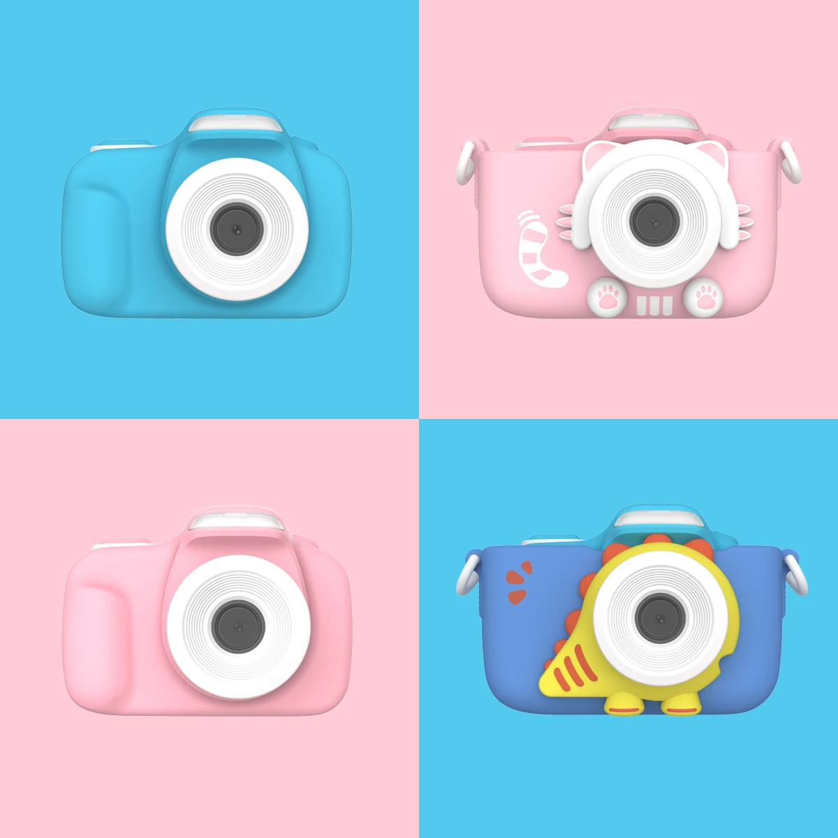 myFirst Camera 3 Frames - 16MP Mini Camera for kids with selfie lens