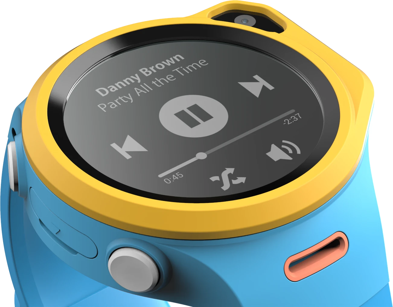 myFirst Fone R1 - Smart watch phone for kids with gps tracker and MP3 Player