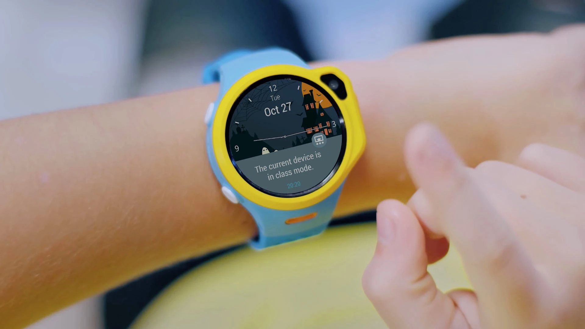 myFirst Fone R1 - Smart watch phone for kids with gps tracker and MP3 Player with Class Mode