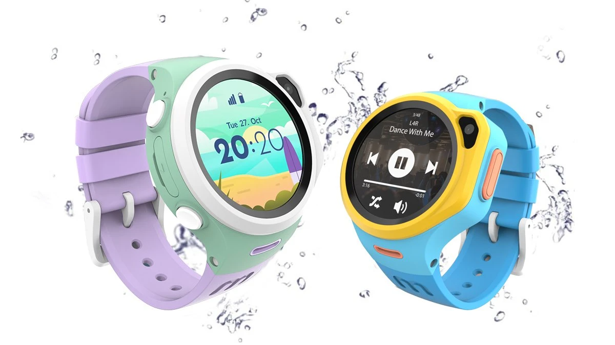 myFirst Fone R1 - Smart watch phone for kids with gps tracker and MP3 Player with IPX7 Waterproof