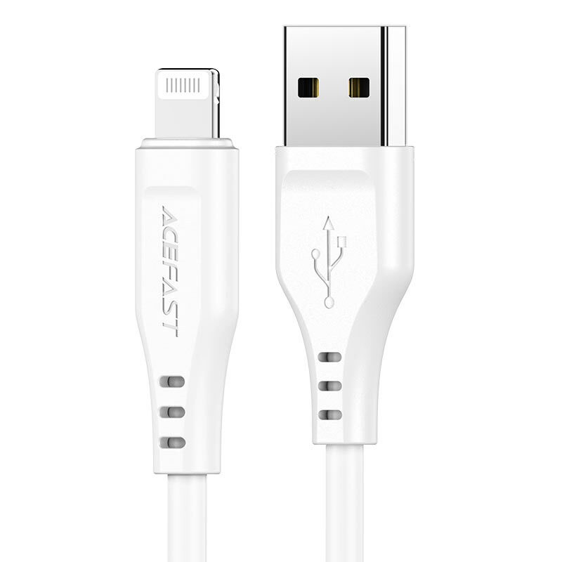 acefast-c3-02-usb-a-to-lightning-tpe-charging-data-cable-white