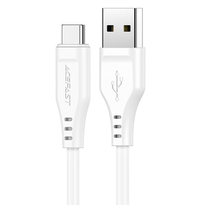 acefast-c3-04-usb-a-to-usb-c-tpe-charging-data-cable-white
