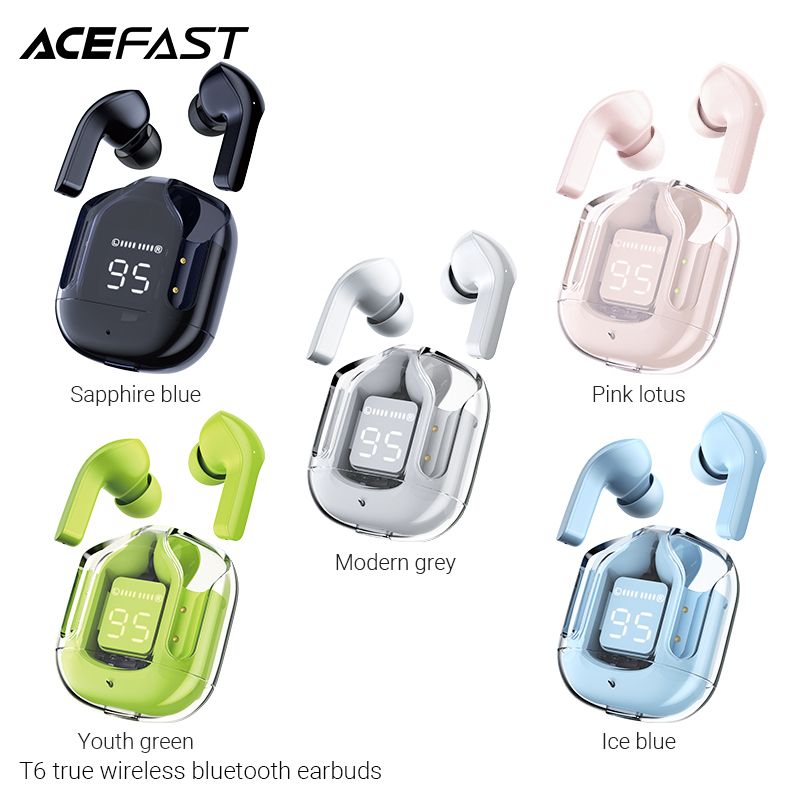  ACEFAST T6 Wireless Earbuds, Bluetooth Headphones with