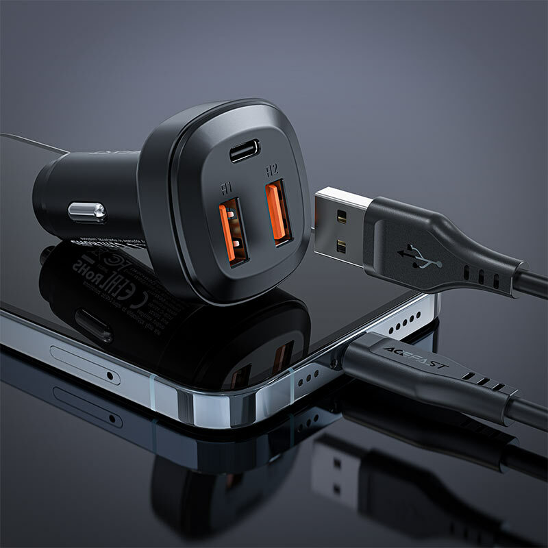 acefast-b9-66w-three-port-car-charger-overview