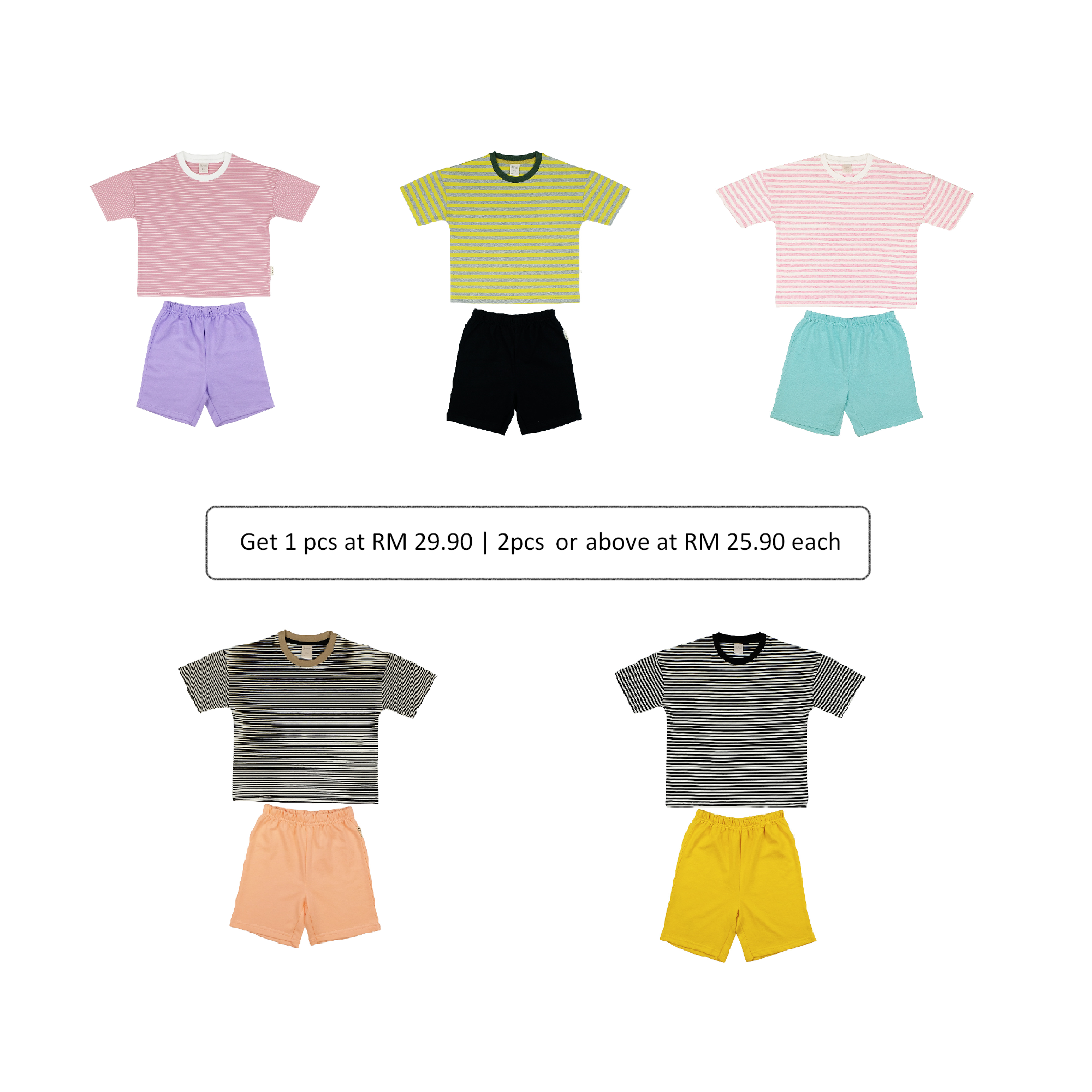 STRIPED TEE
