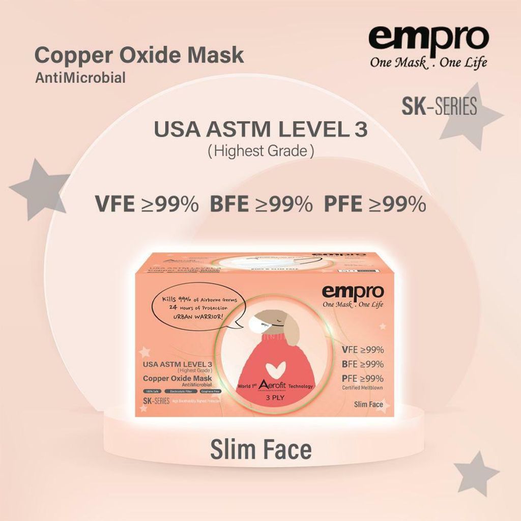 Malaysia mask copper oxide EMPRO, Aerofit