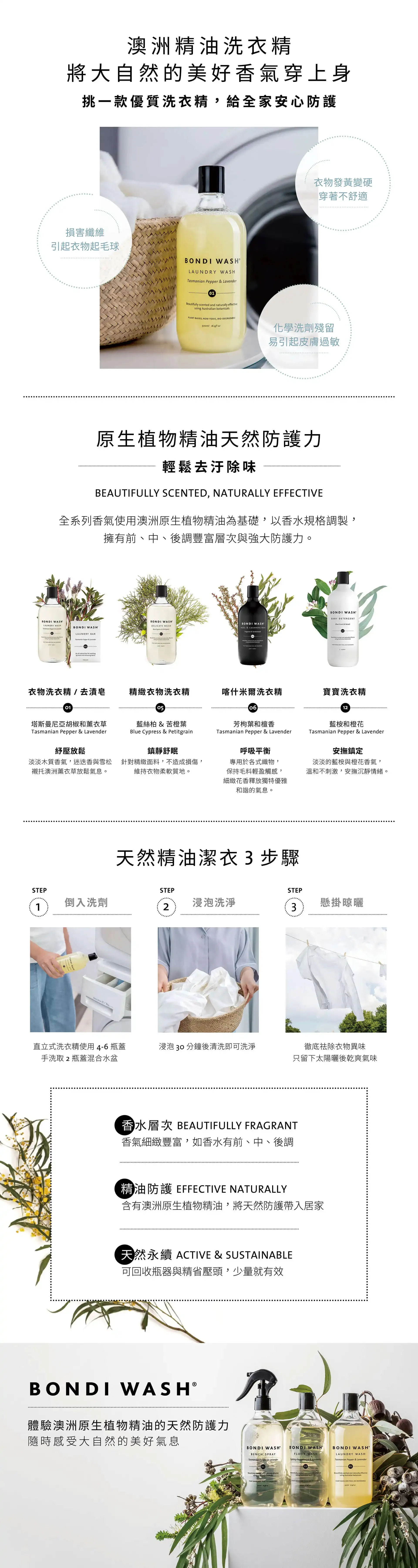 BONDI WASH 介紹
