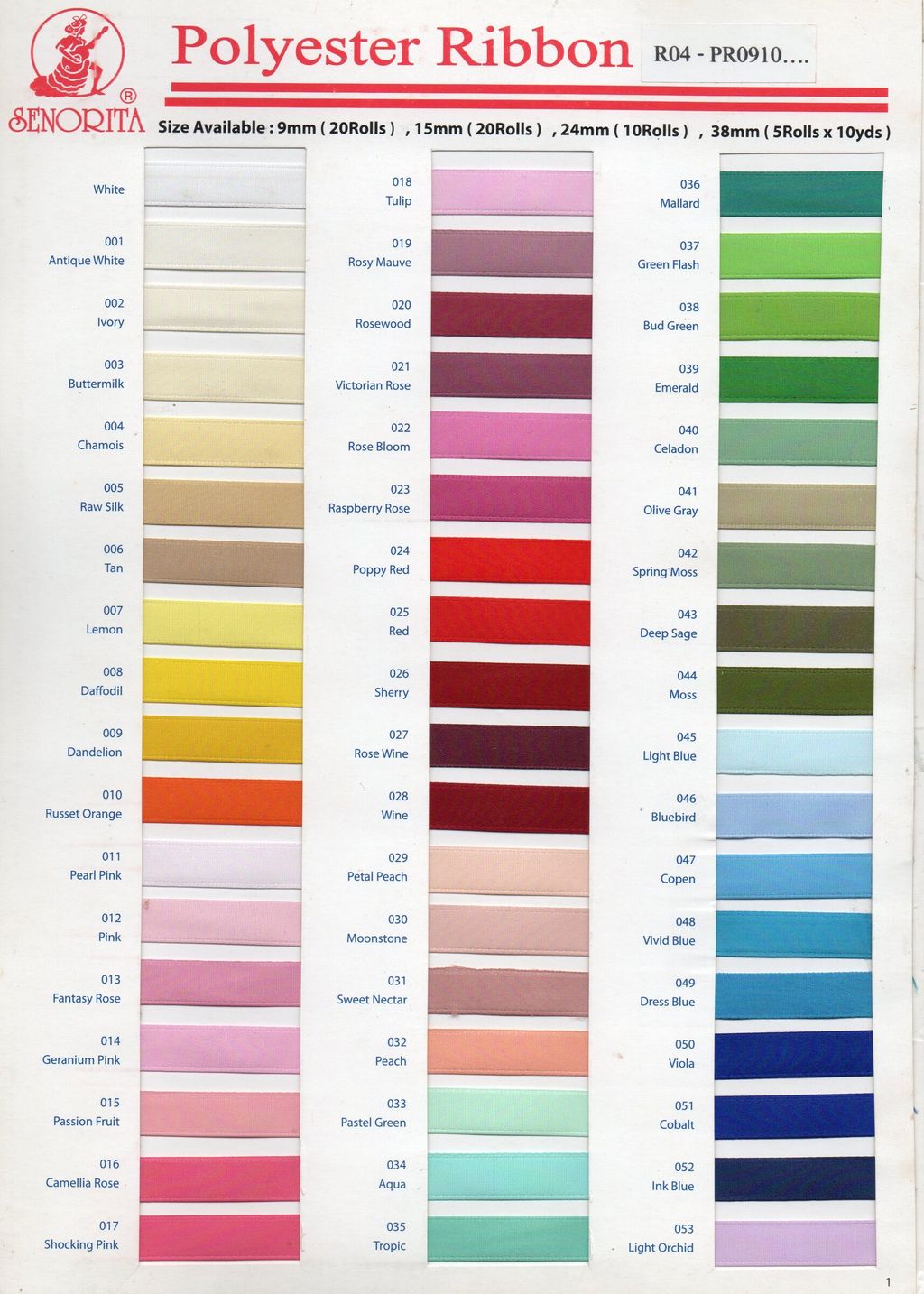 SENORITA RIBBON COLOUR CHART_P1