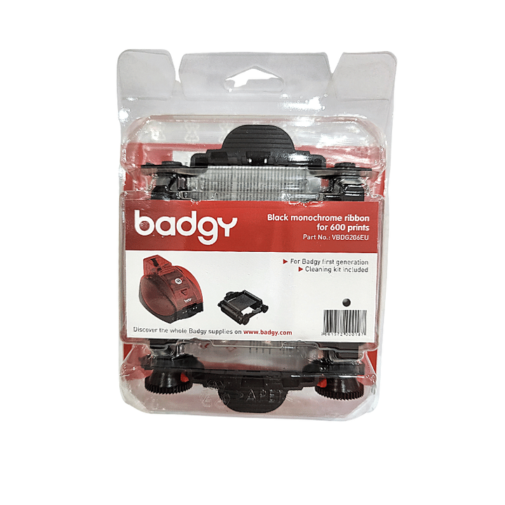 BADGY1 BLACK RIBBON