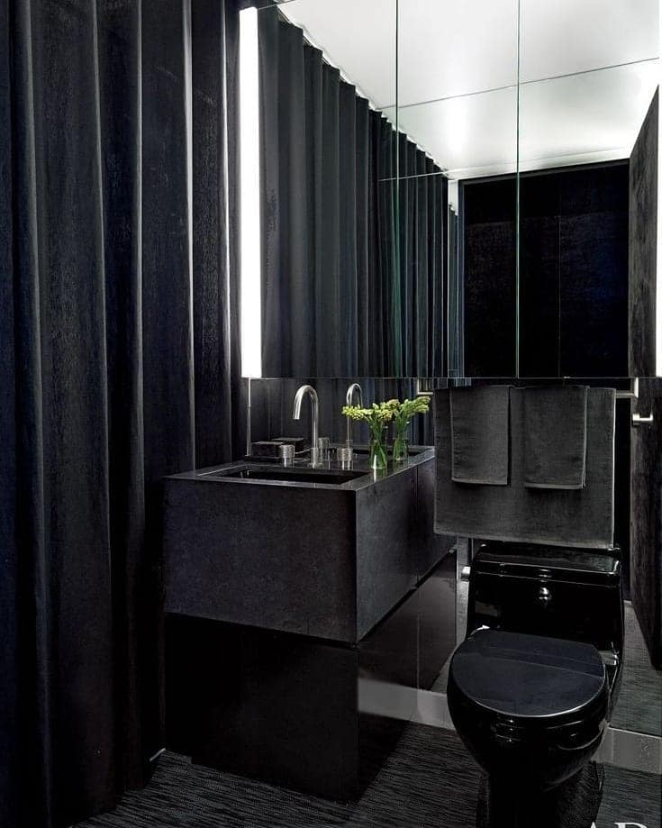 Gloss Black Water Closet New Arrivals