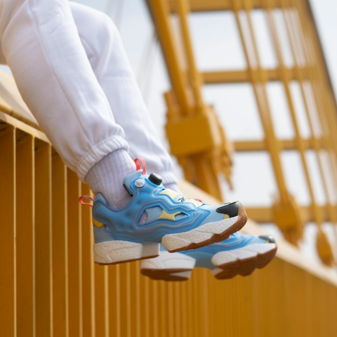 CLASSICK】BBC x Reebok Instapump Fury Boost Cordura 菲董品牌聯名藍GZ5362