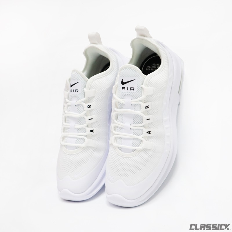 CLASSICK】Nike Wmns Air Max Axis 仙女鞋全白氣墊休閒女鞋AA2168-100