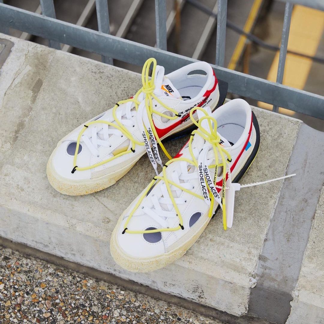 white off white blazer