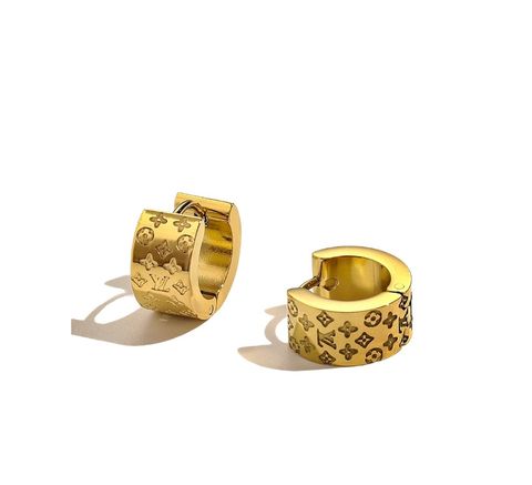 Louis Vuitton Nanogram Clip-On Earrings