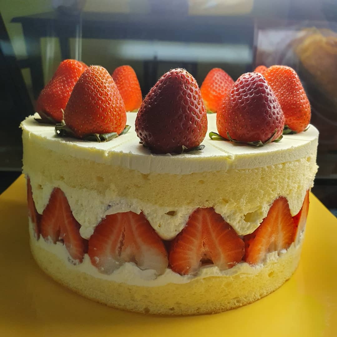 Strawberry Delight Dessert Cake - Cheri's Bakery