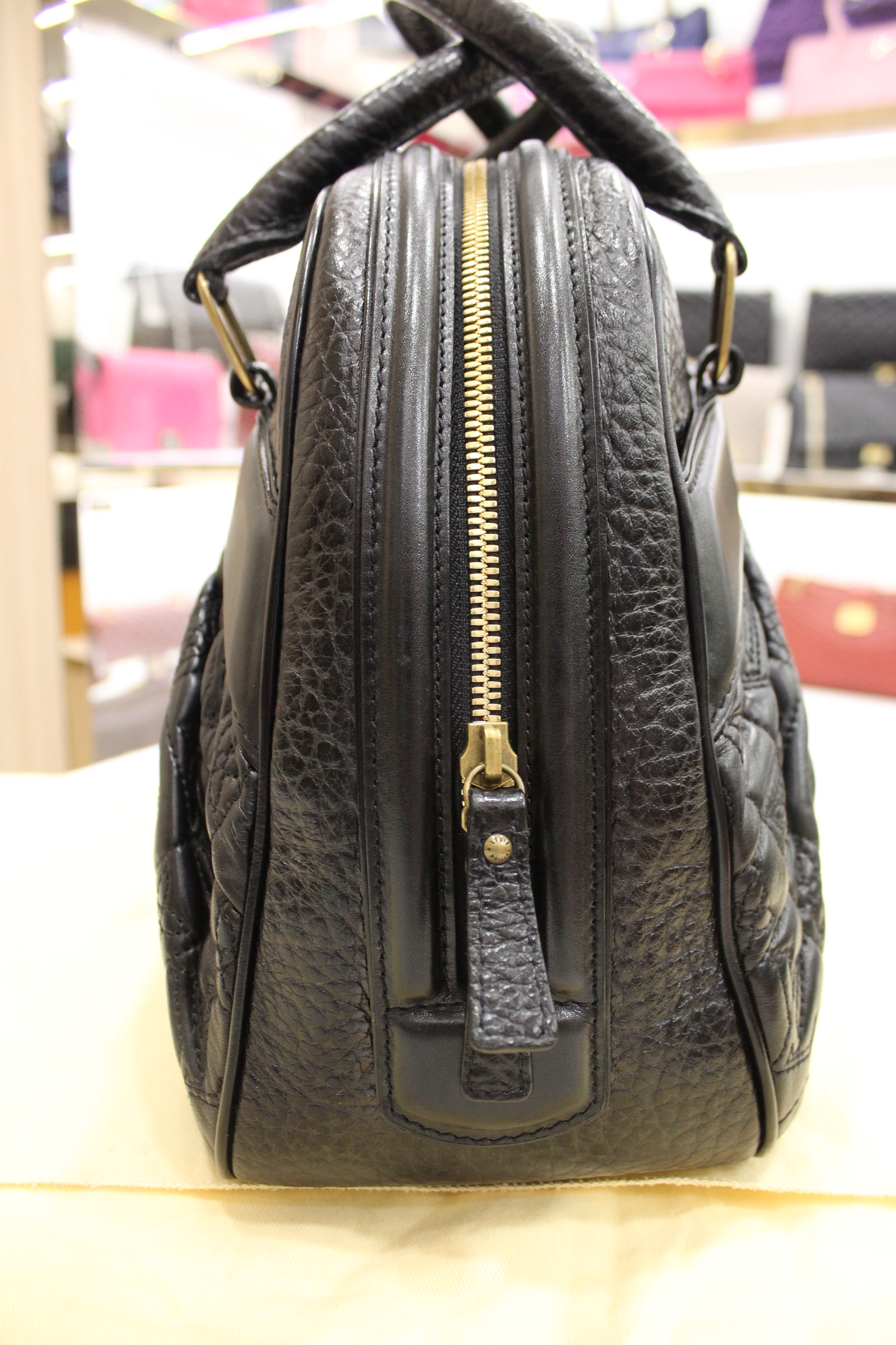 Louis Vuitton Limited Edition Black Monogram Leather Mizi Vienna Bag – My Paris Branded Station ...