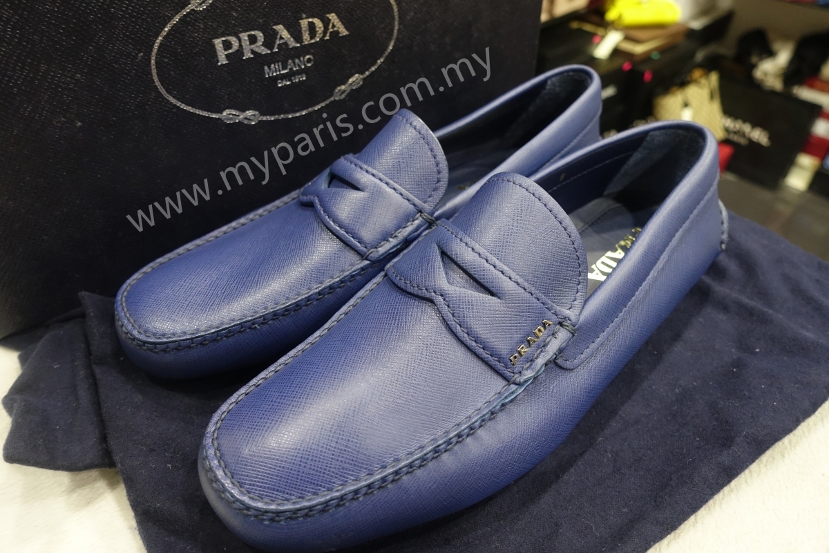 prada saffiano mens shoes