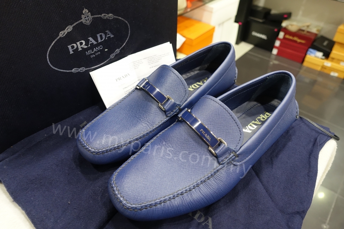 sold-Prada Saffiano Calzature Uomo Loafer Shoes – My Paris Branded  Station-Sell Your Bags And Get Instant Cash