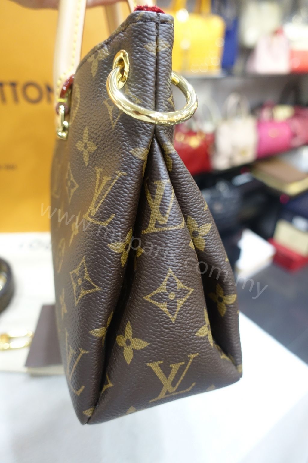 Louis Vuitton Raisin Monogram Pallas BB, myGemma, SG
