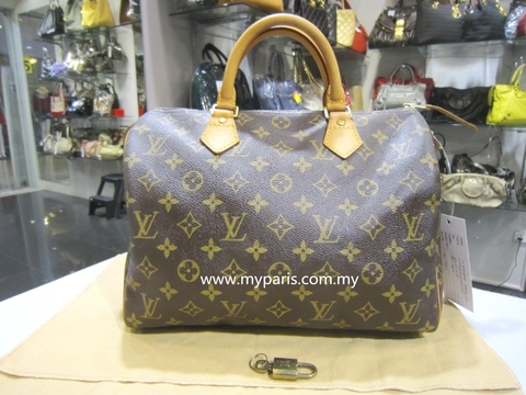 Sold-Louis Vuitton Monogram Speedy 30 – My Paris Branded Station-Sell Your Bags And Get Instant Cash