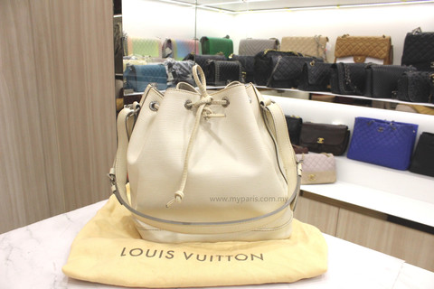 Louis Vuitton Epi Petit EPI Petit Noe (Ivory) – My Paris Branded Station-Sell Your Bags And Get ...