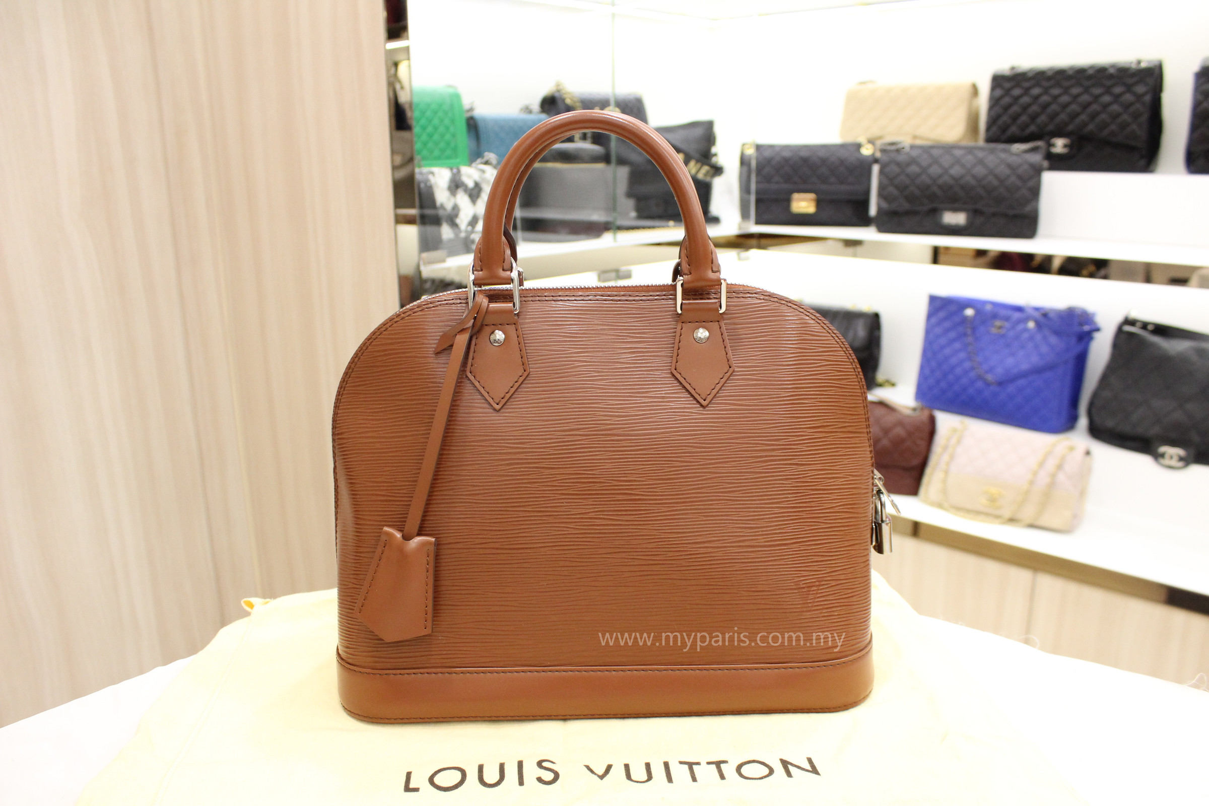 Louis Vuitton Brown Epi Leather Alma PM – My Paris Branded Station-Sell  Your Bags And Get Instant Cash