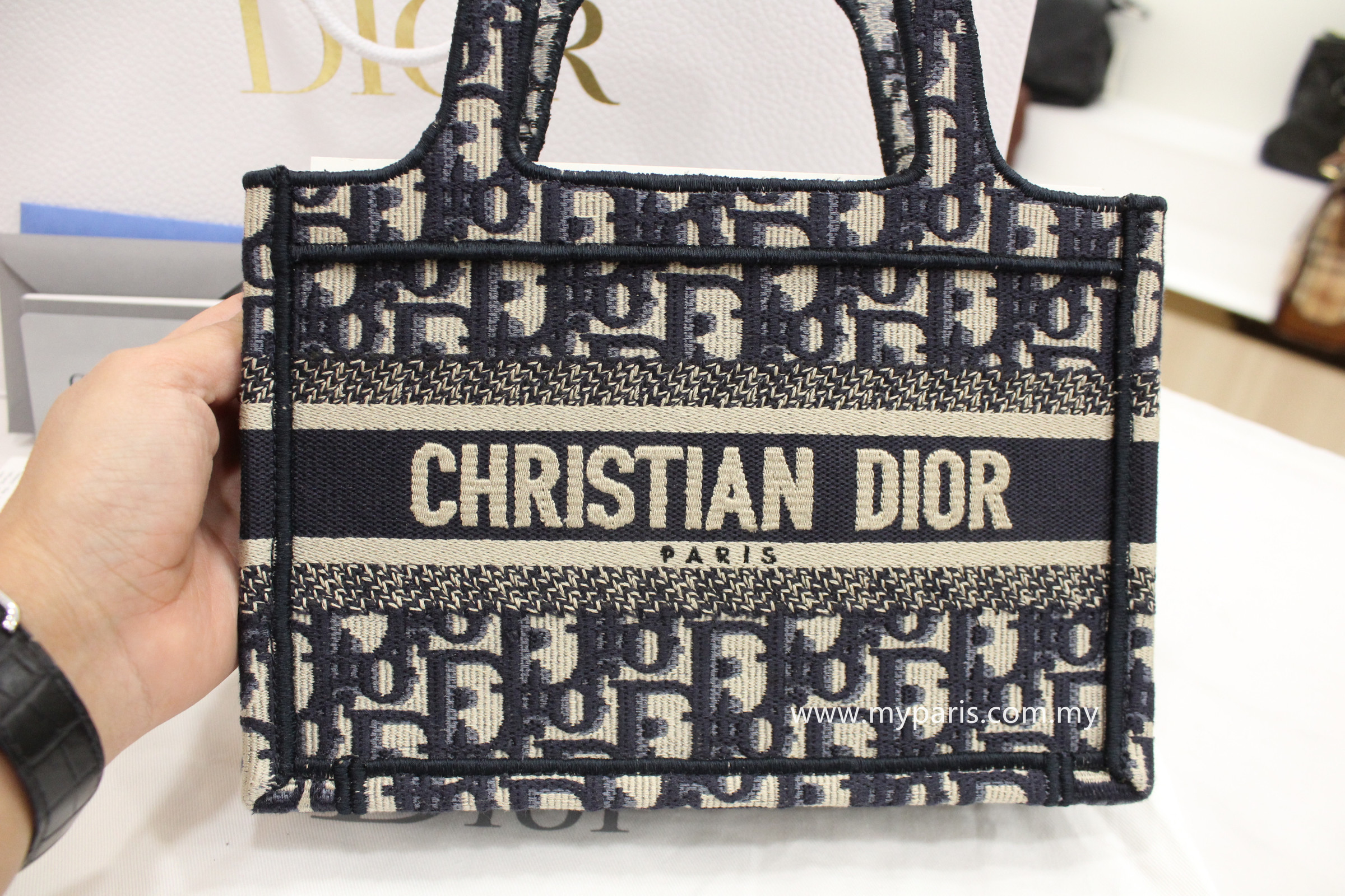 Christian Dior Mini Dior Book Tote – My Paris Branded Station-Sell Your ...
