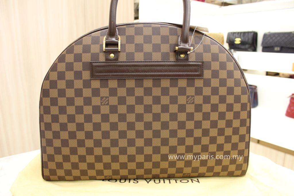 LOUIS VUITTON Damier Ebene Nolita Satchel Bag