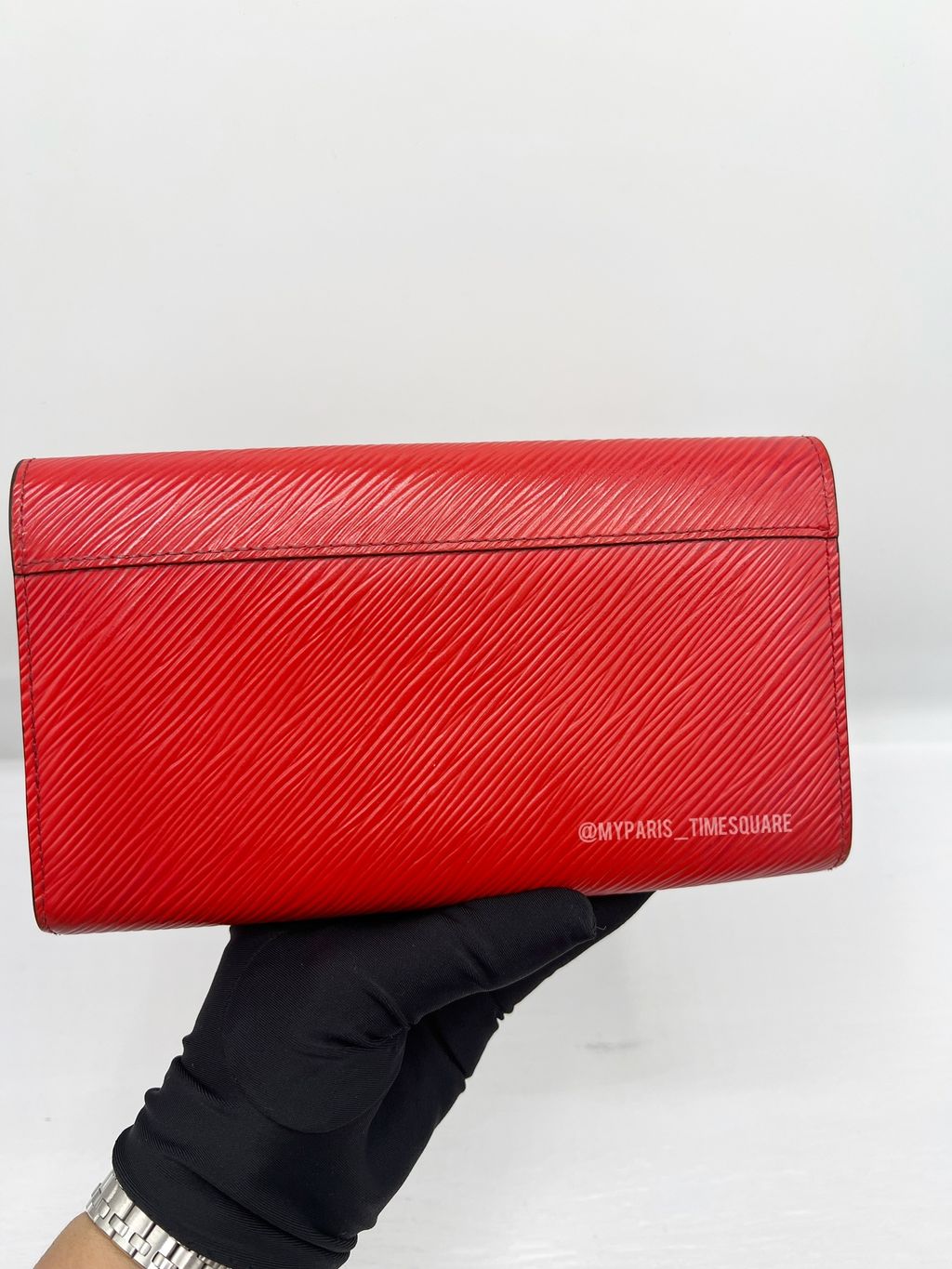 Louis Vuitton Coquelicot Epi Leather Twist Wallet – My Paris Branded ...