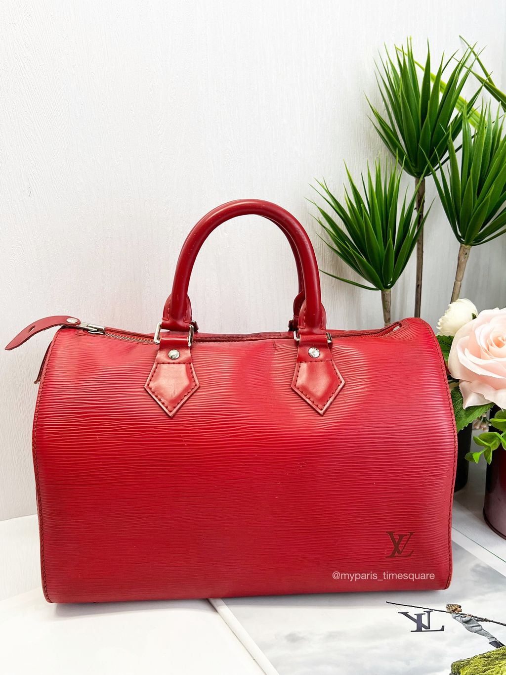 Louis Vuitton Red Epi Leather Speedy 25, myGemma, CH