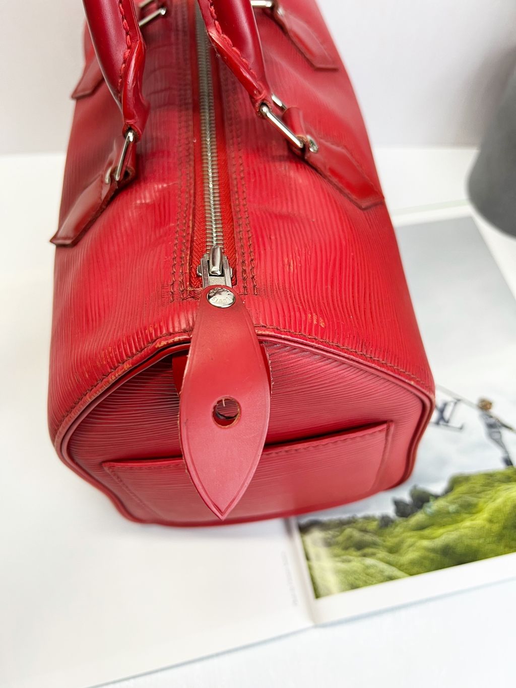 Louis Vuitton Red Epi Leather Speedy 25, myGemma, CH