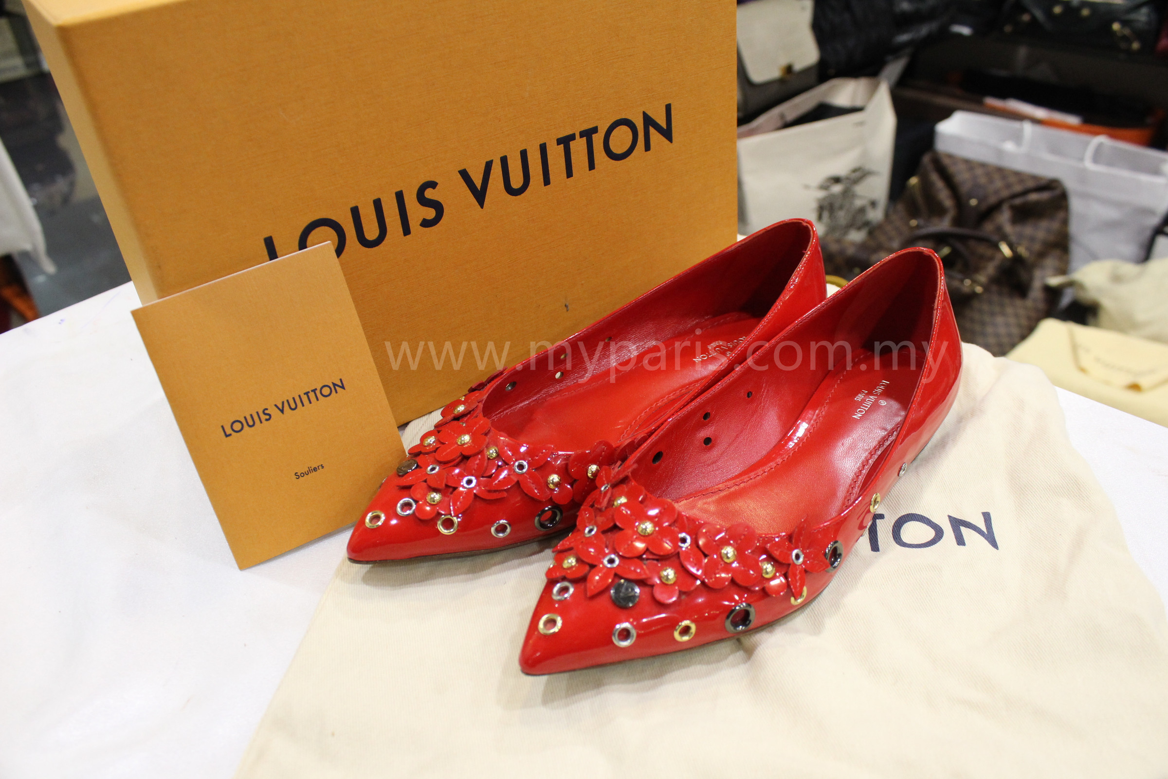Louis Vuitton Menina Ballerina (Size: 36 1/2) – My Paris Branded  Station-Sell Your Bags And Get Instant Cash