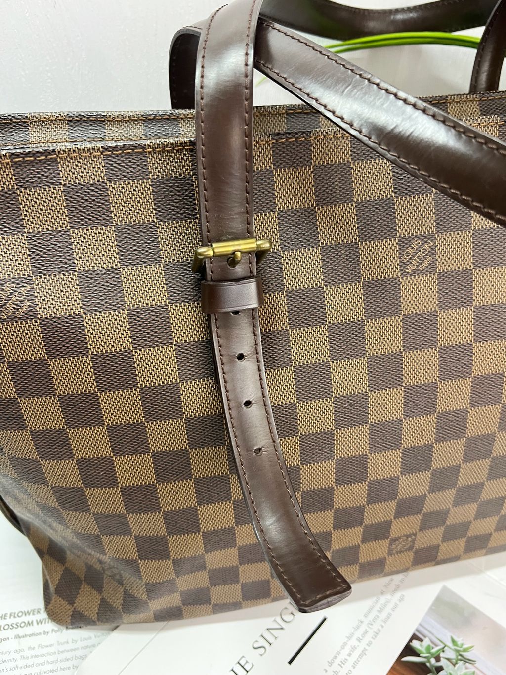 Louis Vuitton Damier Ebene Chelsea Tote Bag – STYLISHTOP