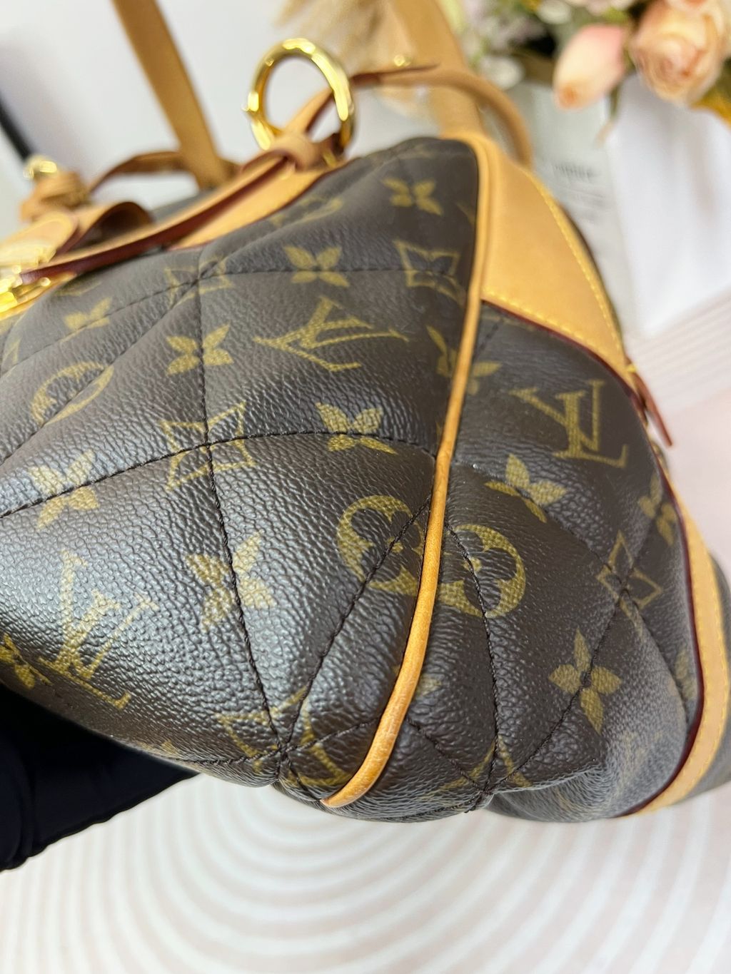 Louis Vuitton Monogram Canvas Etoile Bowling Bag QJB14UXQ0B004