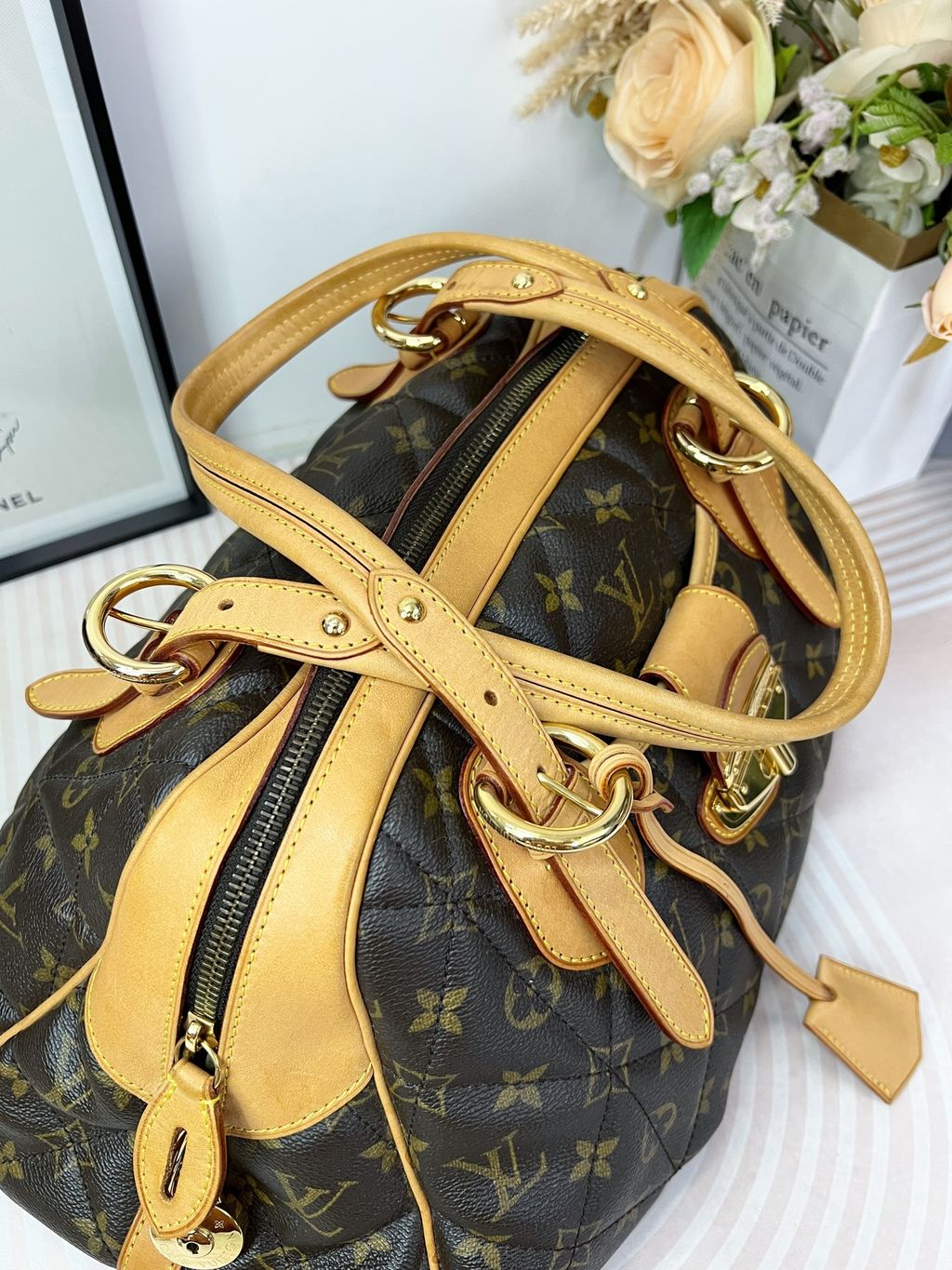 Louis Vuitton Monogram Canvas Etoile Bowling Bag QJB14UXQ0B004