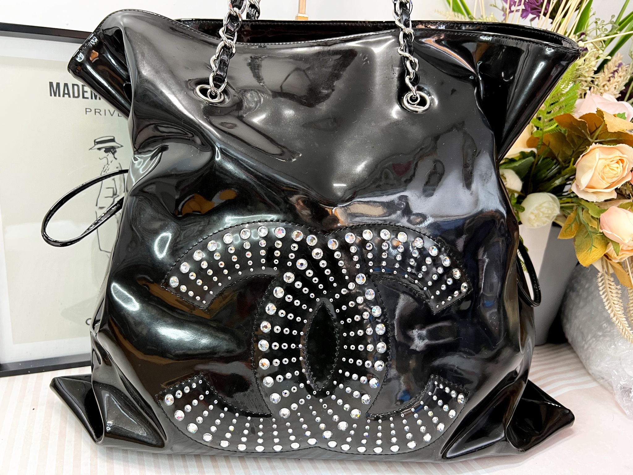 Rose-Style  Bags, Chanel bag, Chanel handbags