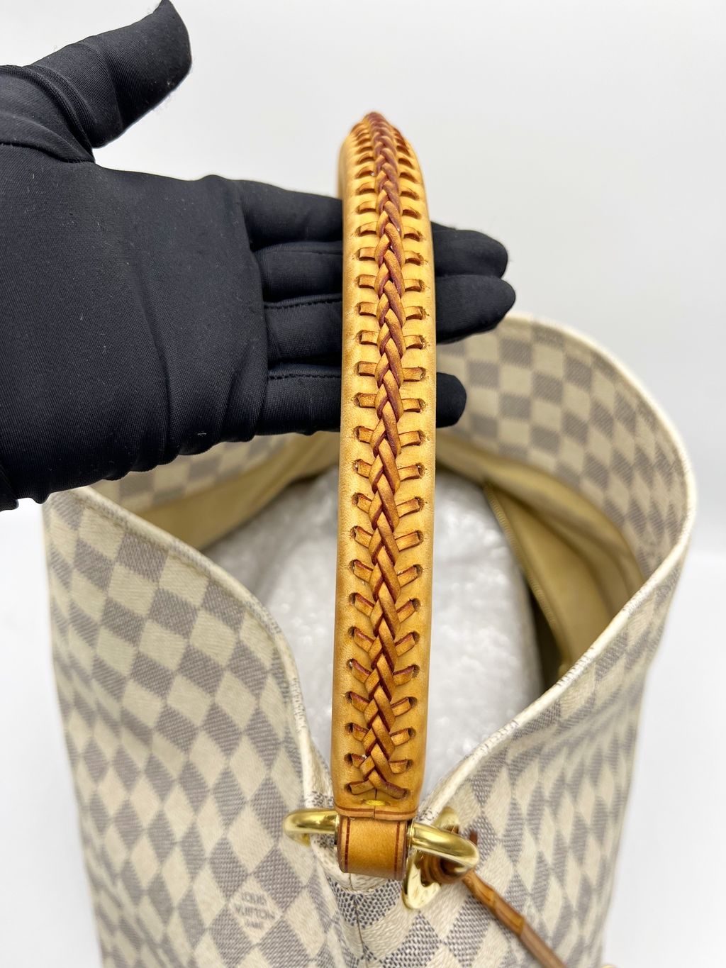 Louis Vuitton Artsy MM Bag Damier Azur Canvas – EliteLaza