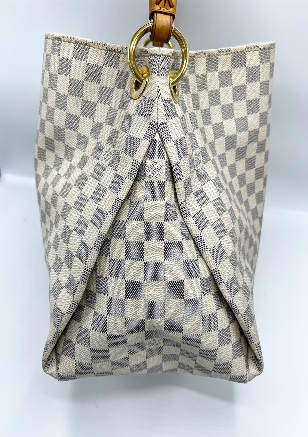 LOUIS VUITTON Damier Azur Artsy MM 186659