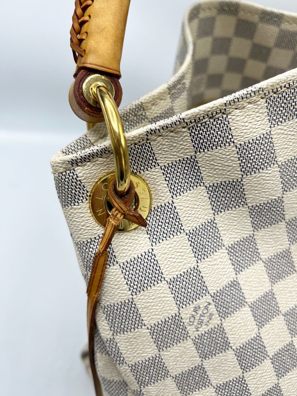 Louis Vuitton Artsy MM Bag Damier Azur Canvas – EliteLaza