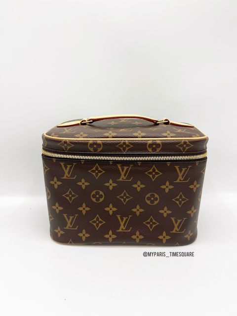 LOUIS VUITTON, a monogram canvas 'Nice BB' vanity case, 2017