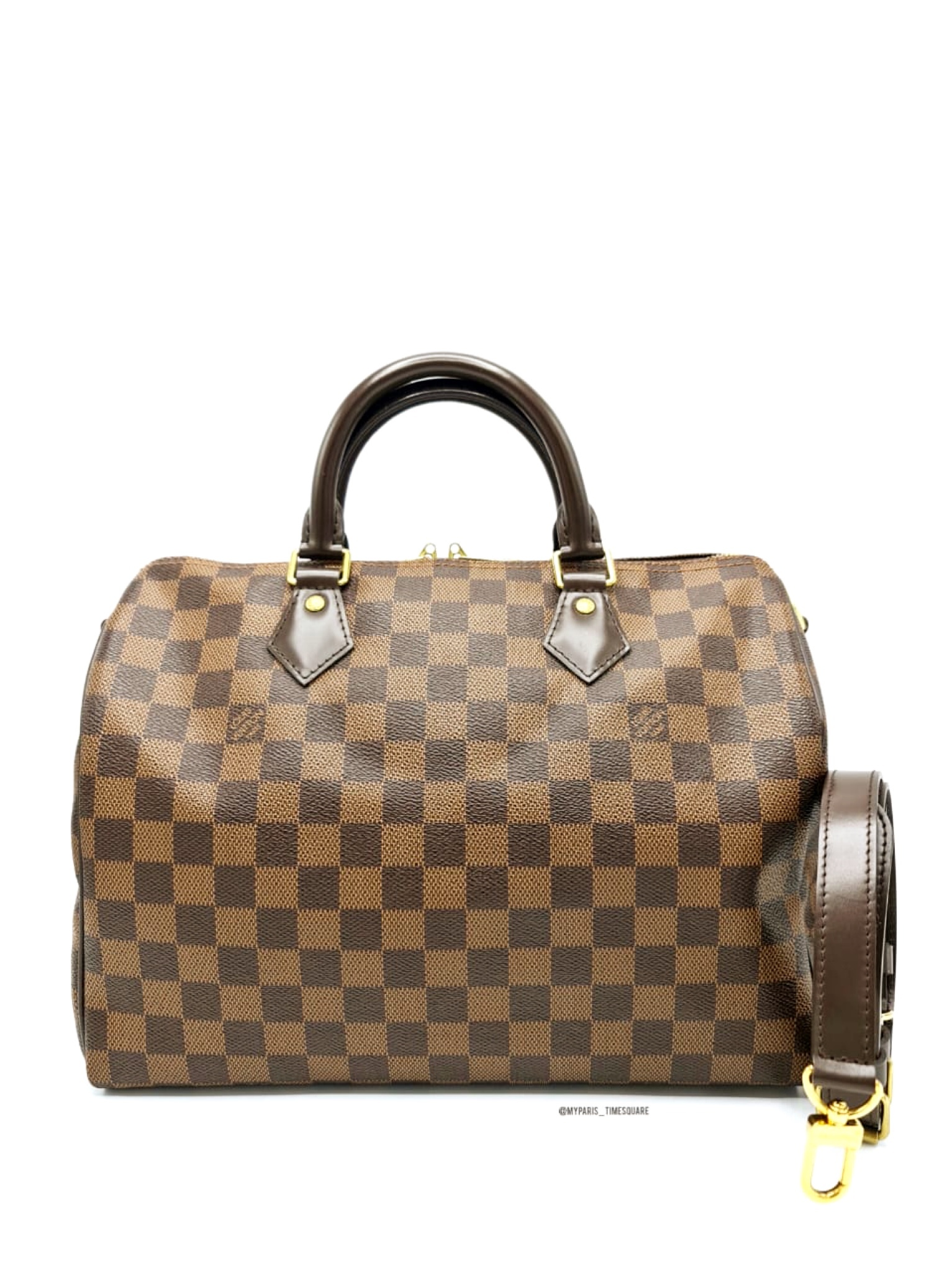 Authentic Louis Vuitton Speedy Bandouliere 30 Damier Ebene N41367 No Keys  LD426  ASA College Florida