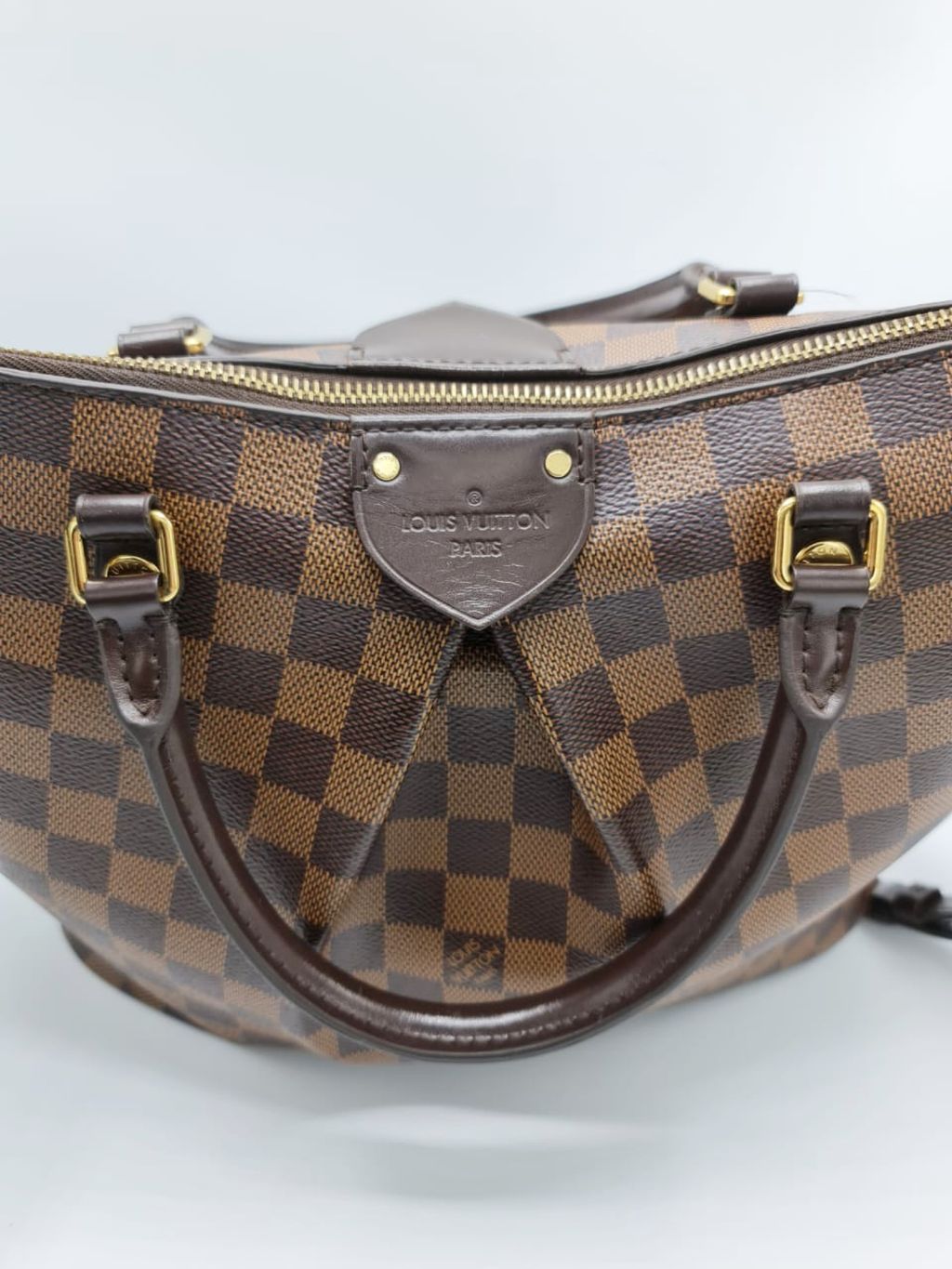 Louis Vuitton Damier Ebene Canvas Siena Handbag