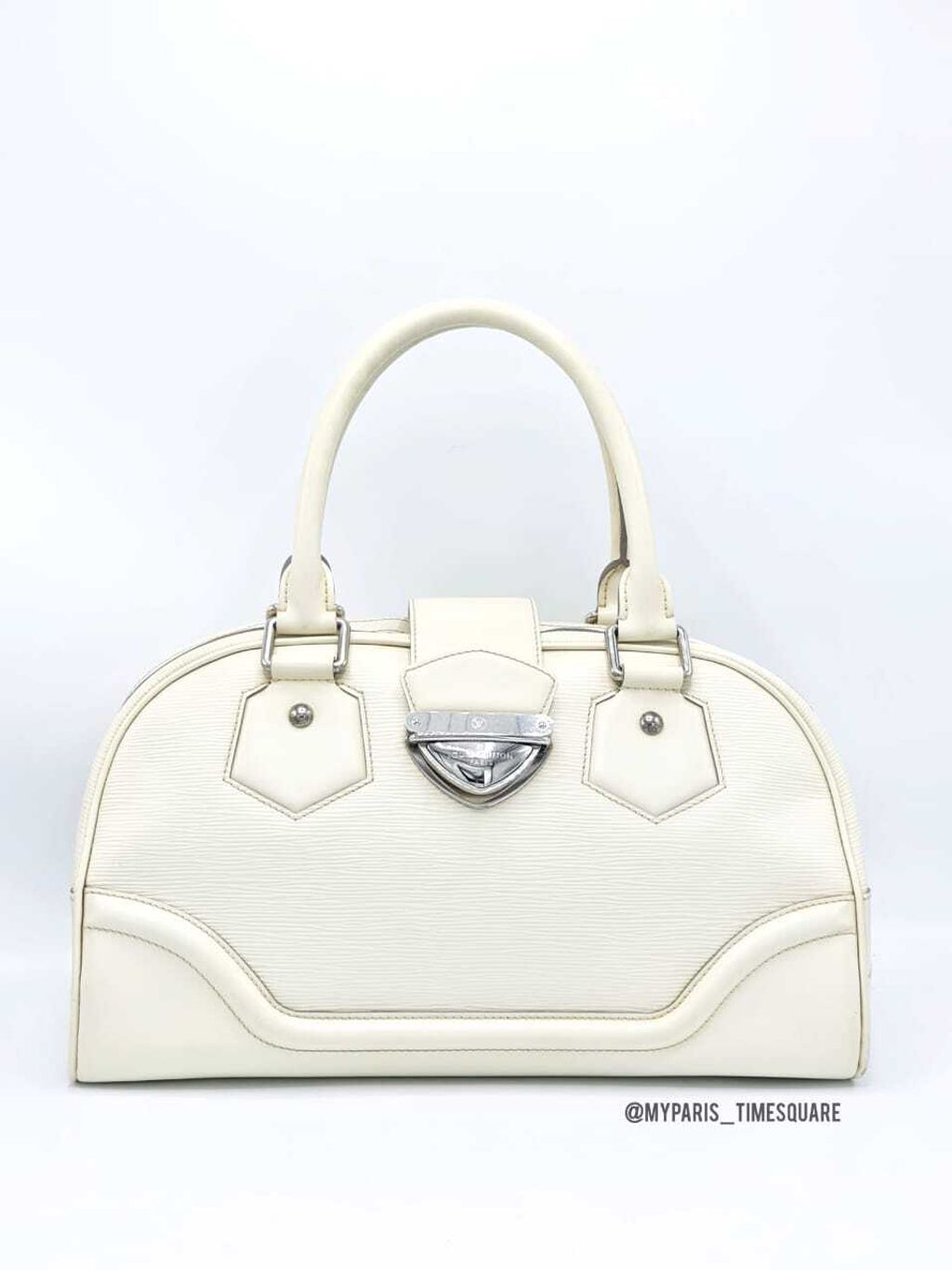 Louis Vuitton - Bowling Montaigne GM Epi Leather Ivory