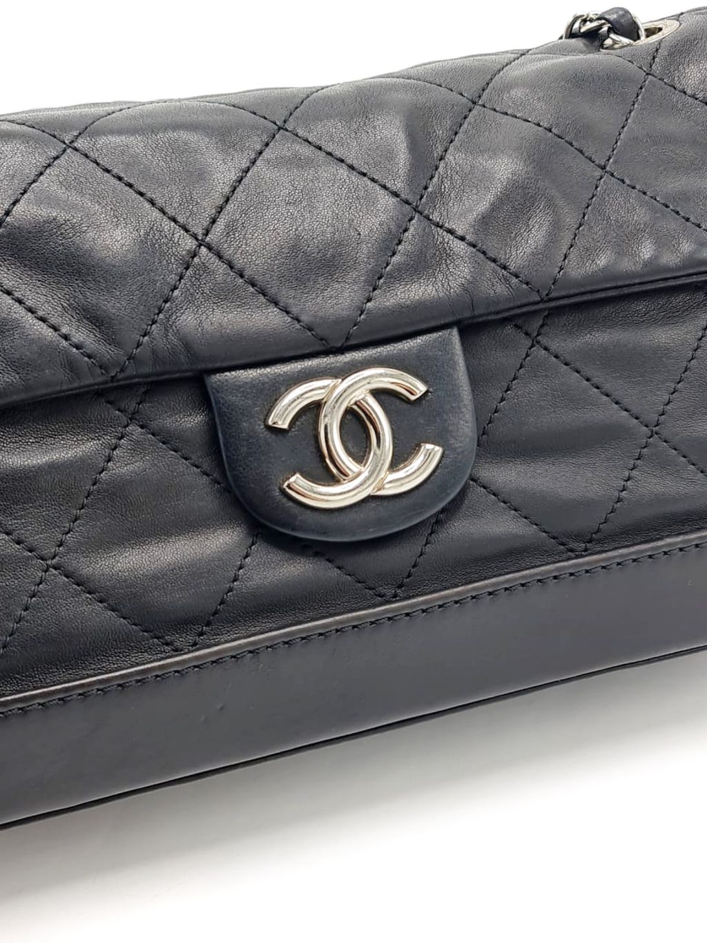 Chanel Lambskin Quilted VIP Flap Bag