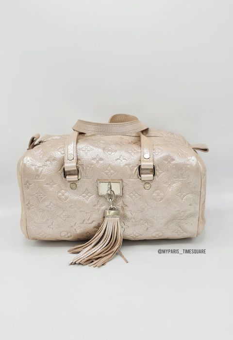 Louis Vuitton Silver Monogram Shimmer Limited Edition Comete Bag at 1stDibs