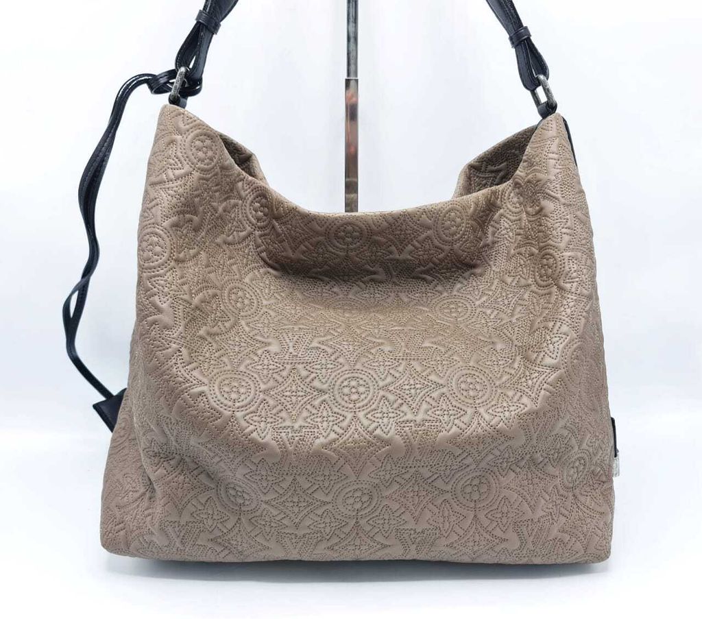 Louis Vuitton Antheia Hobo small model Bag in taupe leather