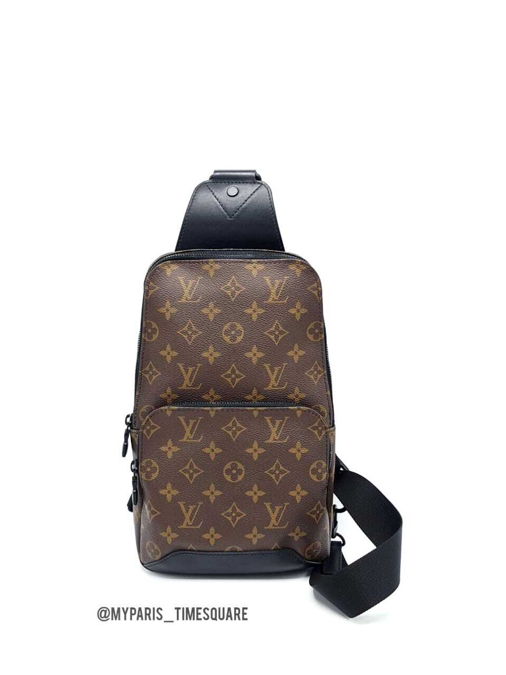 Louis Vuitton Avenue Sling Bag, Brown, One Size